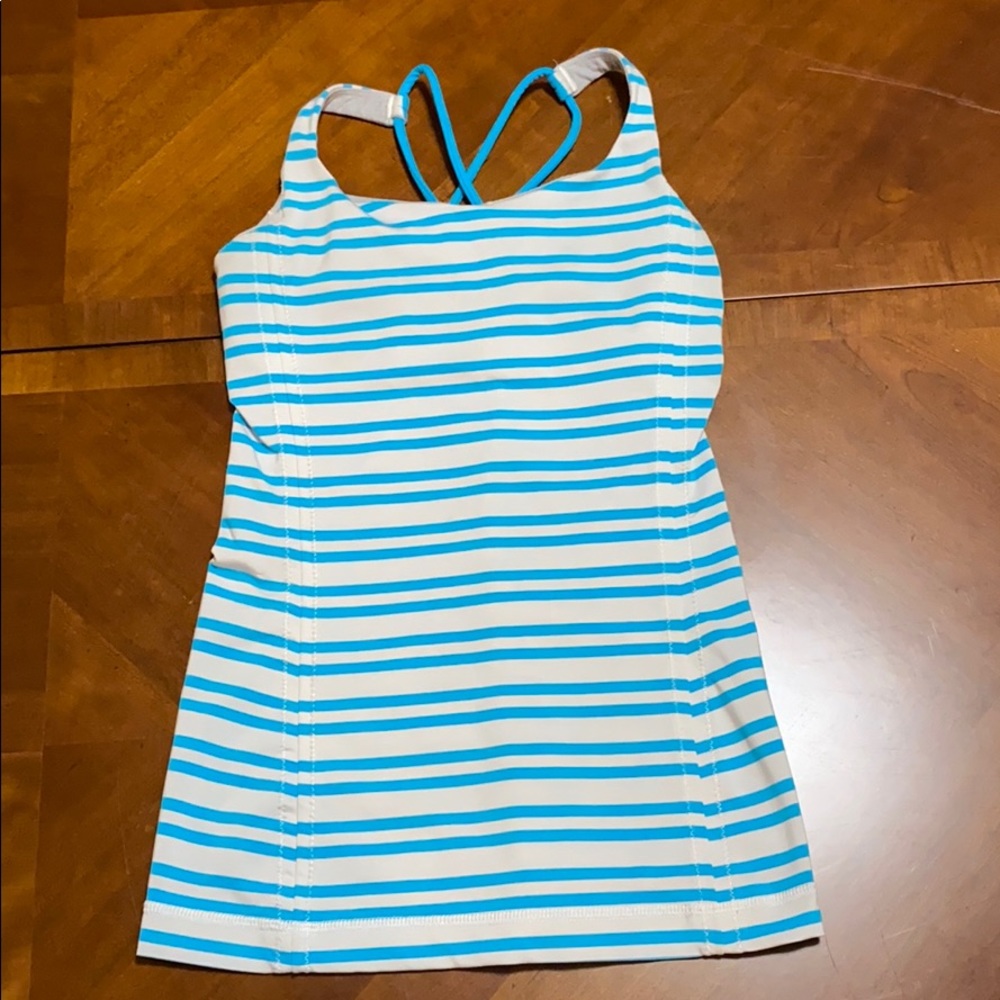 Lululemon Strappy Bra Top Workout Tank XS